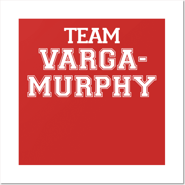 Neighbours Team Varga-Murphy Wall Art by HDC Designs